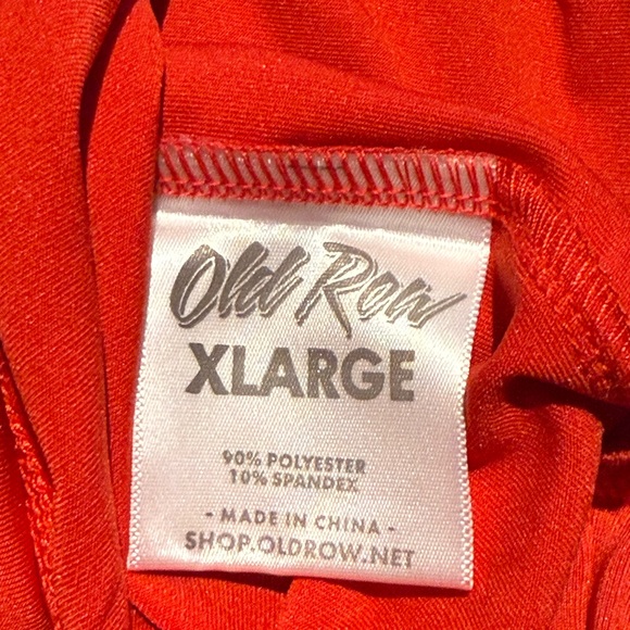 Red OLD ROW Quarter-Zip Pullover (XL) - Picture 6 of 7